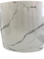 Pannello Adesivo in PVC Effetto Marmo Bianco 1,20 x 3 metri Ignifugo Resistente