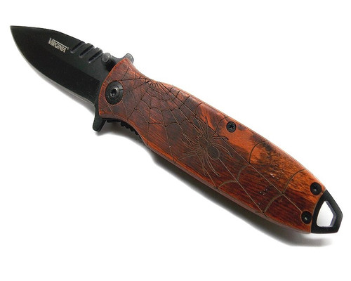 Coltello virginia ragno legno - coltello,