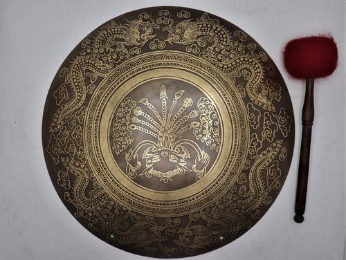 Drago grande gong tibetano - gong,