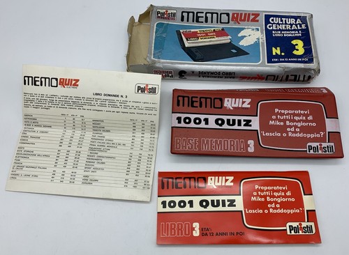 Polistil electronics memo quiz - memo,