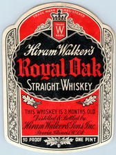 Set di 2 etichette per whisky