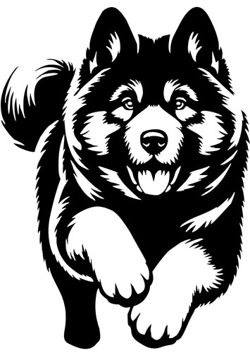 Adesivo american akita - adesivo,