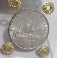 ITALIA ?? - 500 lire Caravelle anno 1960 (FDC periziata)