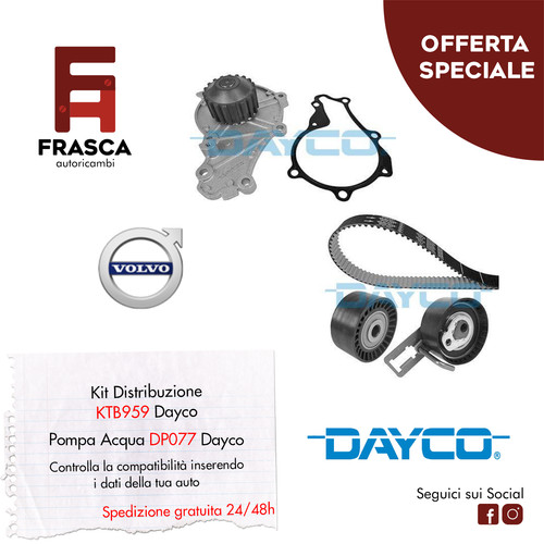 Kit distribuzione pompa - kit,