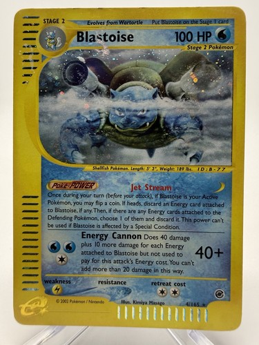 2002 expedition blastoise holo - blastoise,