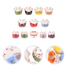  12 Pcs Perline Ceramica Perle