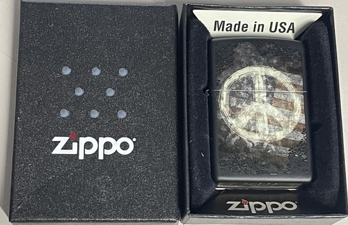 Zippo 2015 segno pace - segno, su