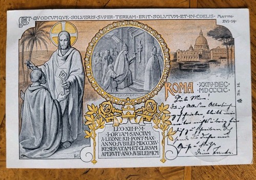 Italia 1899 roma cartolina - roma,