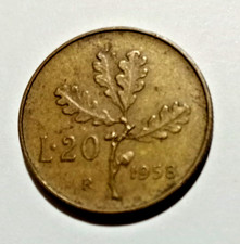 ITALIA 20 lire 1958