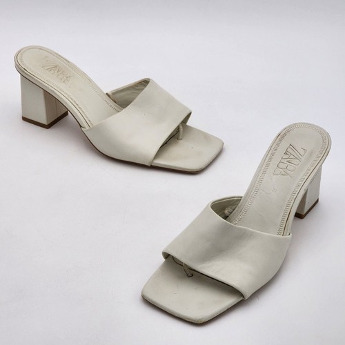 Sandali zara punta quadrata - zara,