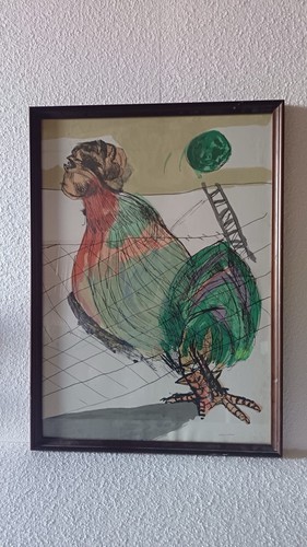Litografia bruno cassinari - litografia,