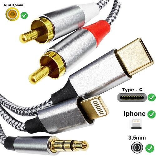 Cavo adattatore a rca - cavo, 3