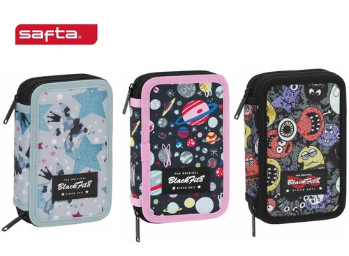 Astuccio zip pieno scuola - astuccio,