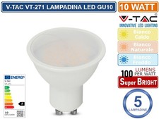 5PEZZI V-TAC VT-271 LAMPADINA