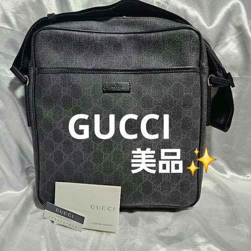Borsa tracolla gucci nera - a,