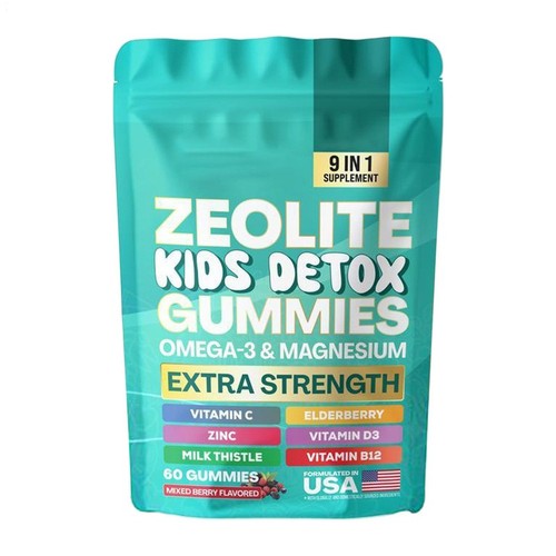 Zeolite kids detox rubberes - zeolite,