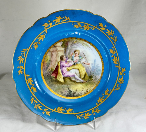 Antico piatto stile - , sevres
