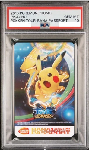 Psa10 2015 pikachu pokemon - pikachu,