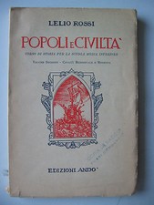 POPOLI E CIVILTA' - VOLUME