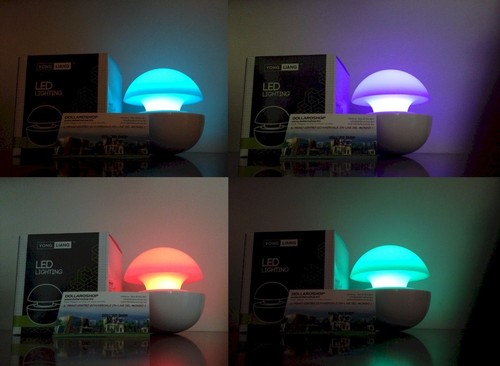 Lampada led multicolor - 2x,