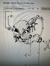 paraolio volano vespa pk50xl /vespa hp 50