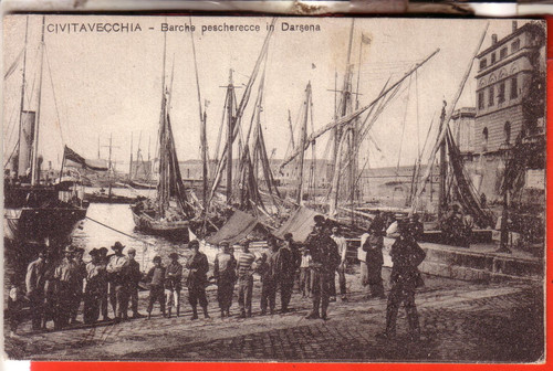 Cartolina civitavecchia - cartolina,