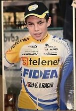 Ciclismo Wielrennen: Photo Card WOUT VAN AERT 2014 Team Telenet Fidea ROOKIE