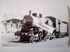 Fotografia Stazione di Bra Locomotiva a vapore FS Gr 640.008