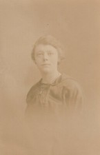 B - Foto Photo Fotografia Fotocartolina Inizio 900 - Giovane Donna