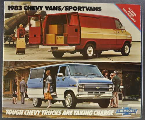 Brochure chevrolet van truck - van,