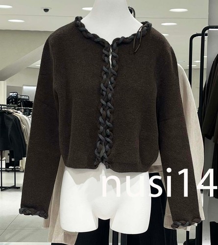 Zara new woman interwoven trim - woman,