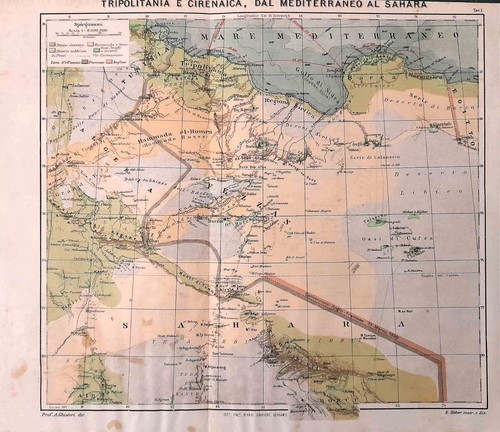 Carta geografica antica