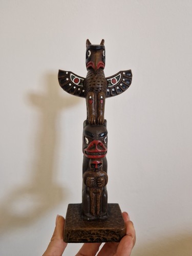 Boma canada hand painted totem - boma,