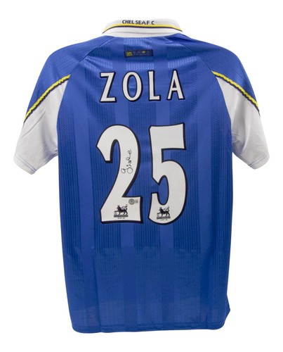Maglia gianfranco zola firmata - gianfranco,