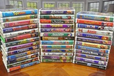 Walt Disney VHS Movie Tapes