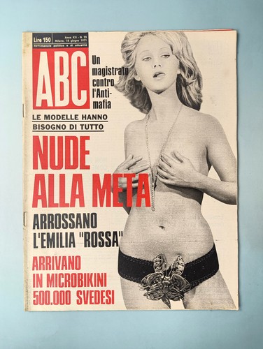 Abc giugno 1971 - abc,