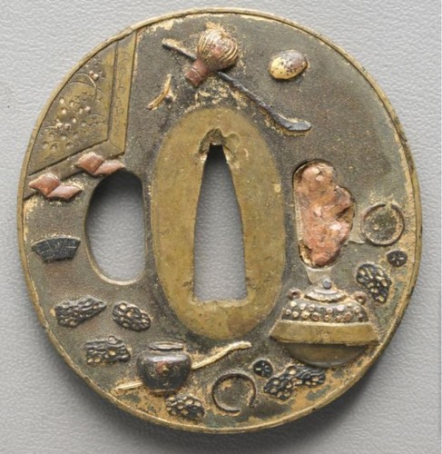 Spada tsuba furuse periodo - spada, furuse,
