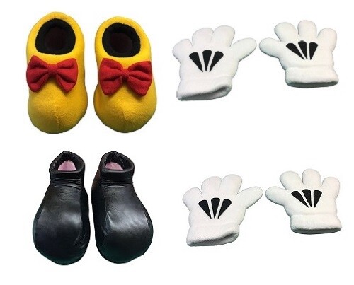 Guanti scarpe personaggio - scarpe,