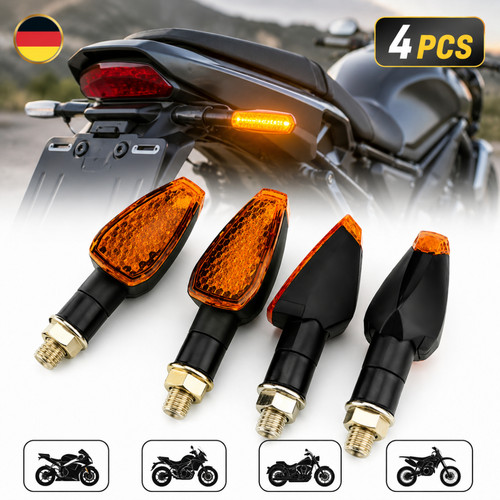 Frecce led moto manico - 4x,