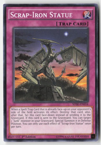 Yugioh statua rottami di - yugioh,