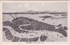 VENEZIA - PIANTA DELLA CITTA'