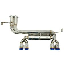 Scarico sportivo Streetstar acciaio inox 4x 76 mm effetto titanio per BMW Serie 3 E46 M3 3.2