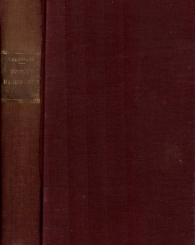 Dizionario italiano latino - dizionario,