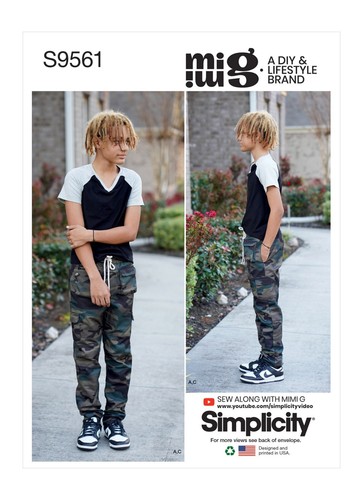 Simplicity 9561 ragazzi maglia - ragazzi,