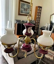 Lampadario a tre fiamme