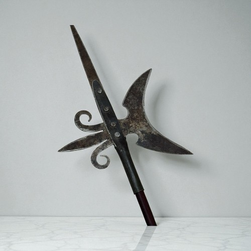 Alabarda metallo legno - , corteo