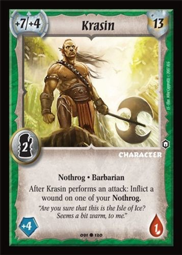 Krasin nothrog warlord - -,