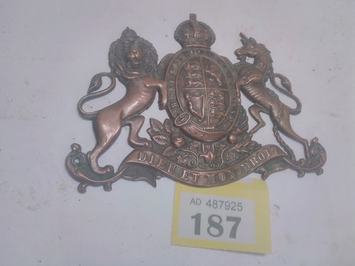 Crest antica targa dieu - crest, et