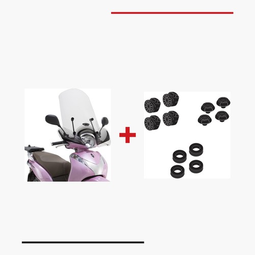 Kit givi 1125a parabrezza - givi,