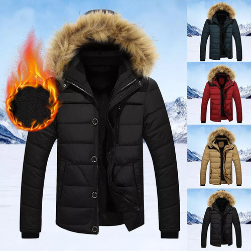 Cappotto parka uomo soffice